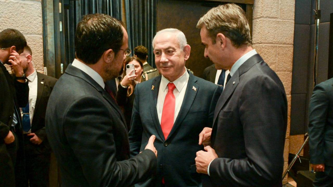 İsrail-Yunanistan-Güney Kıbrıs zirvesinde konuşan Netanyahu: İmparatorluk hayalleri kuranlar bunları unutsun