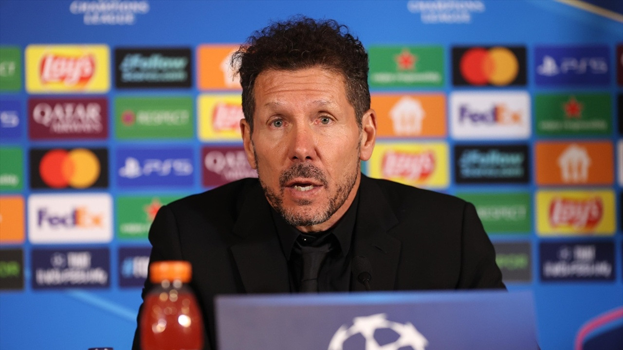 Atletico Madrid Teknik Direktörü Simeone: Takımlar hak ettiğini alır, bugün 3 puanı hak etmedik