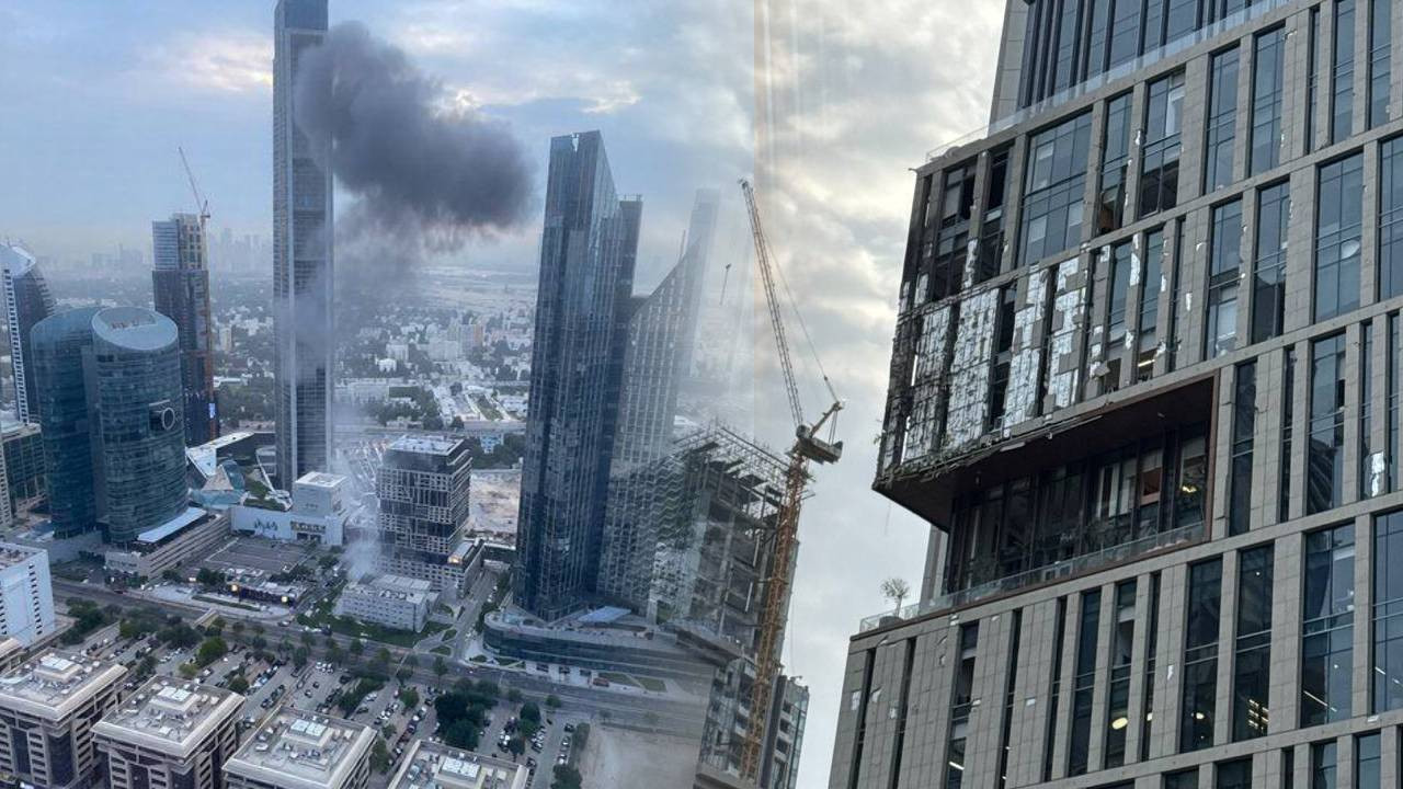 Görüntü Dubai'den: İran'dan Körfez'deki finansın kalbine saldırı