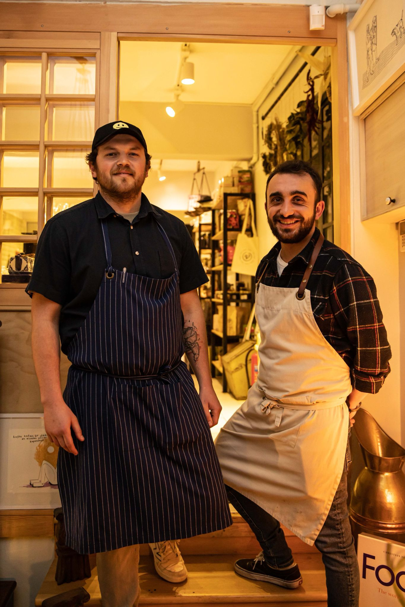 Fotoğraf: Şef Oğuz Zağra ve Şef Umut Burhan Çungur