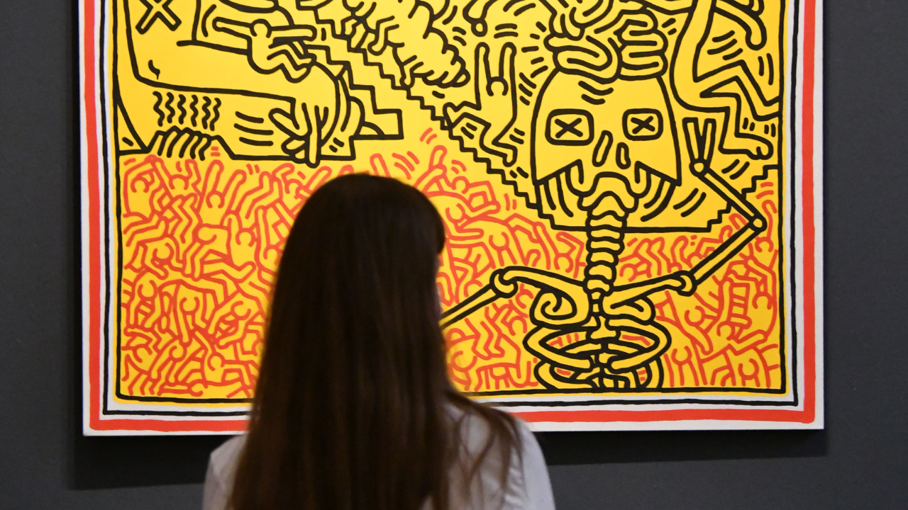 Yıllarca gizli kalan Keith Haring eserleri ilk kez müzayedeye çıkıyor