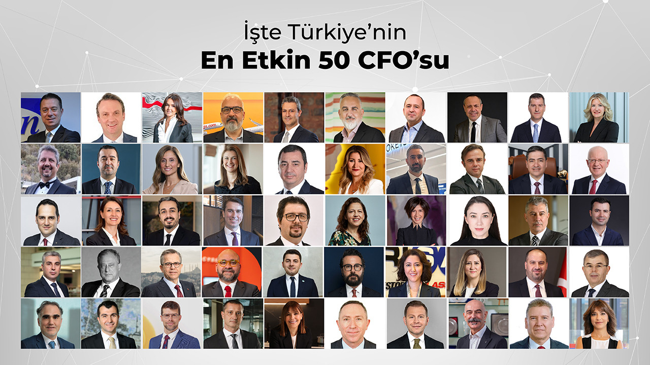 Türkiye’nin en etkin 50 CFO’su belli oldu