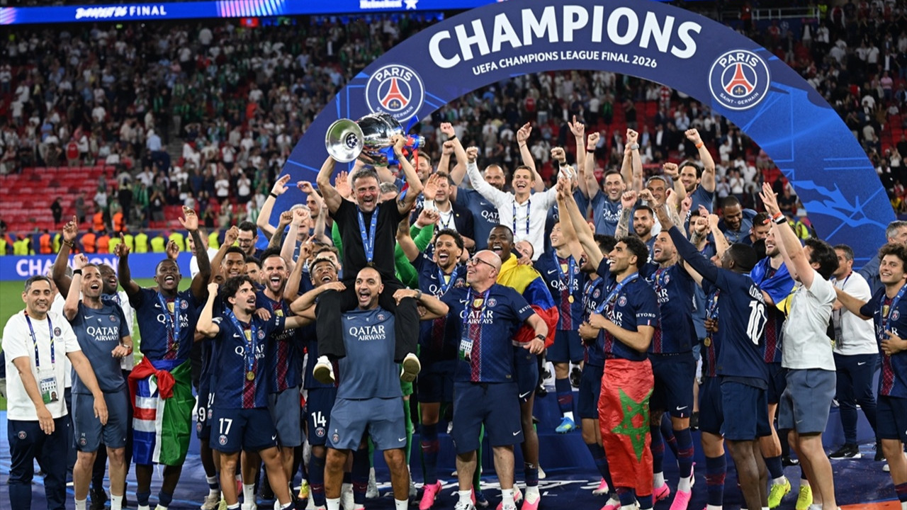 PSG üst üste ikinci kez Şampiyonlar Ligi şampiyonu