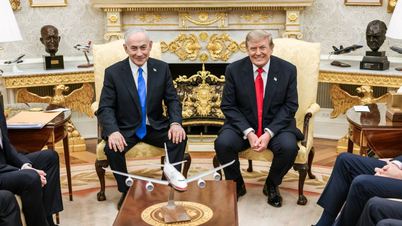 Kapalı kapılar ardında 90 dakika: Netanyahu 'en iyi görüşmemizdi' dedi, Trump açıklama bile yapmadı