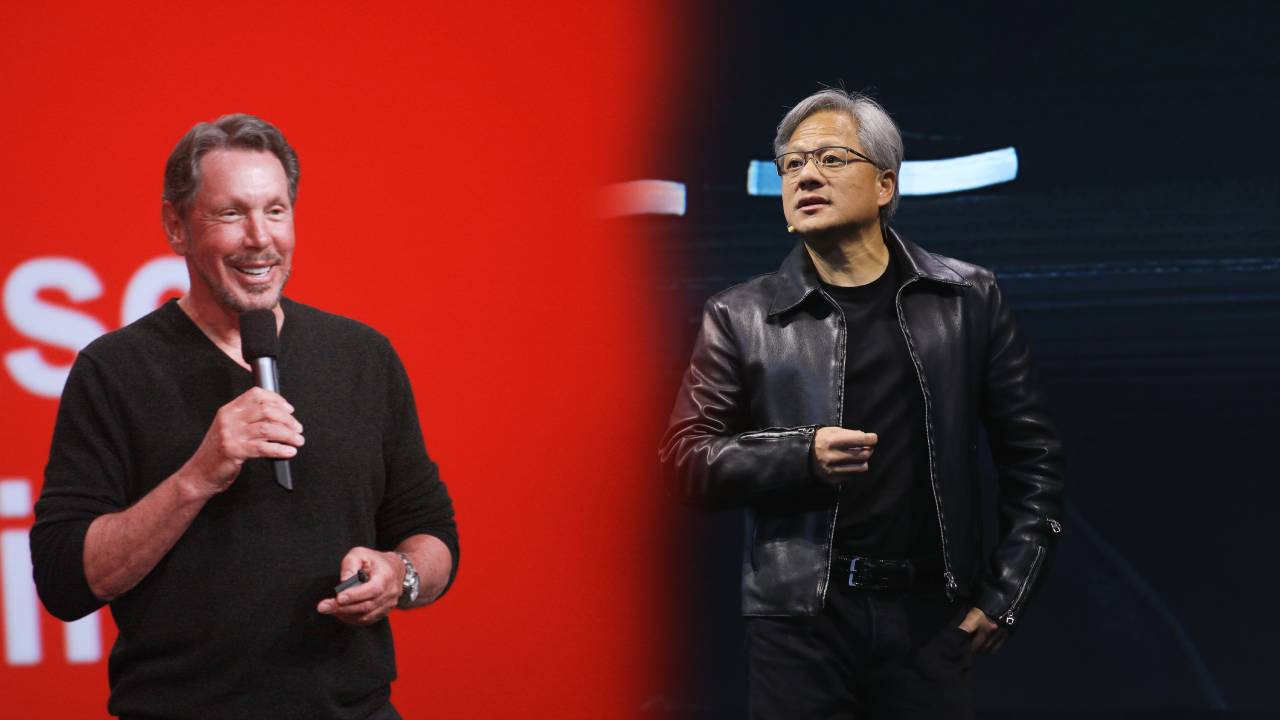 Nvidia hisseleri düştü, milyarderler listesi değişti: Larry Ellison, Jensen Huang'ı geride bıraktı