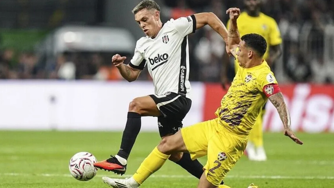 Beşiktaş konuk ettiği Eyüpspor'u tek golle geçti