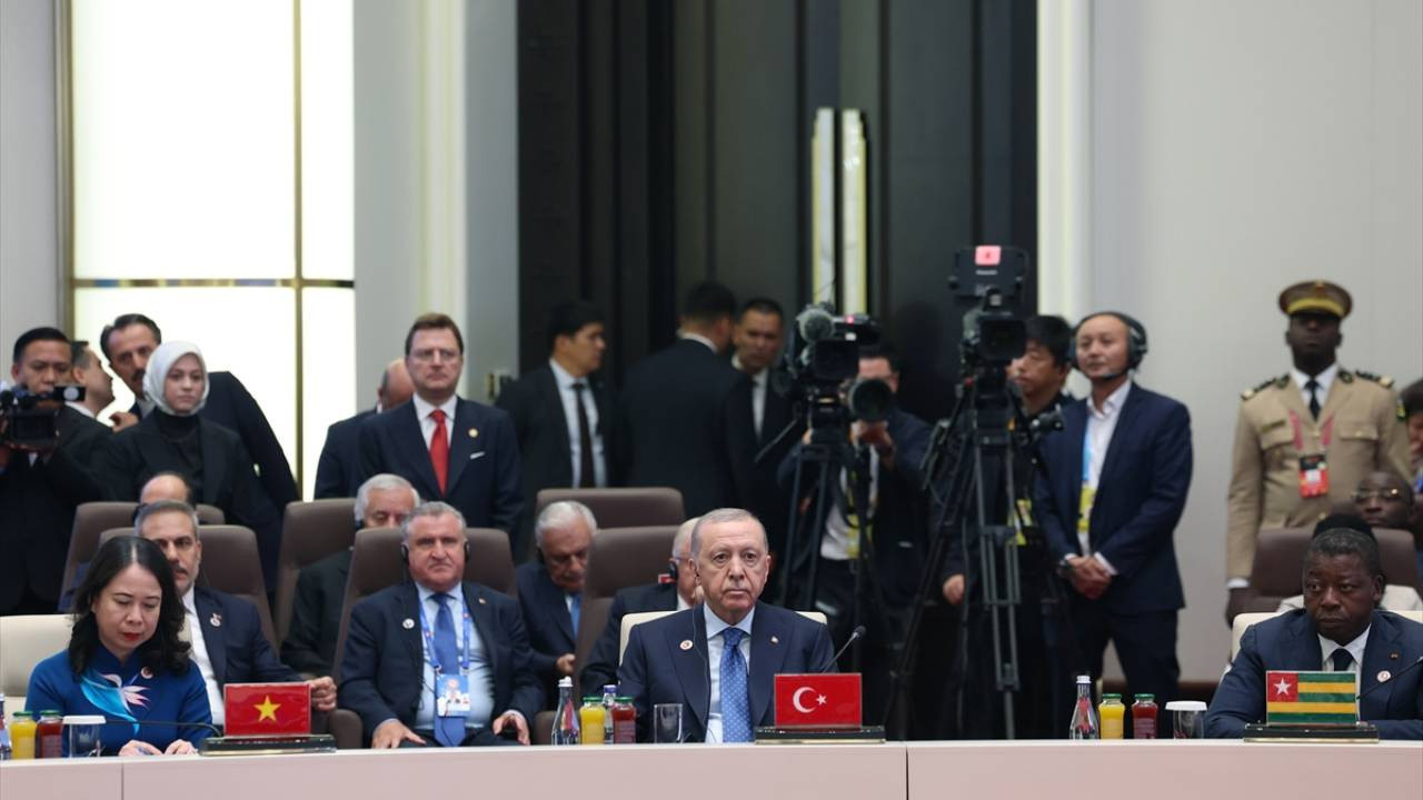Erdoğan Bişkek'te konuştu: Şanghay, çok kutuplu dünyada önemli bir rol üstlenecek