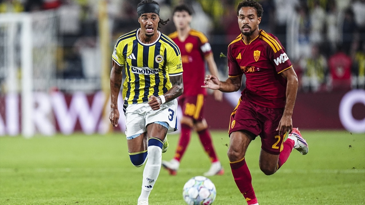 Fenerbahçe, Şampiyonlar Ligi'ne puanla döndü: Roma'yla 1-1 berabere kaldı