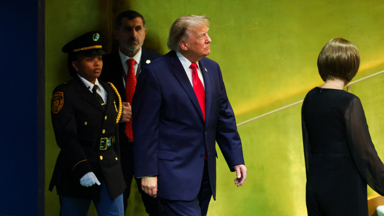 Donald Trump BM Genel Kurulu kürsüsünde konuştu: Birlik olursak İran belasından kurtulmuş bir dünya göreceğiz