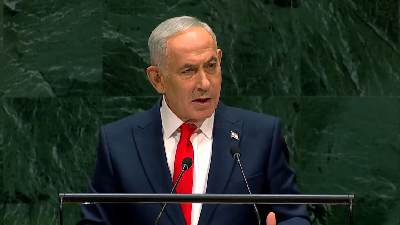 BM'de 'boş salona' konuşan Netanyahu Erdoğan'ı hedef aldı