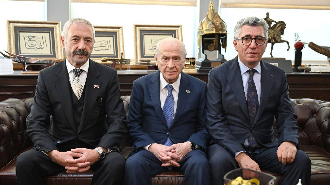 'Sarallar' ve 'Şahinler'i Bahçeli buluşturdu