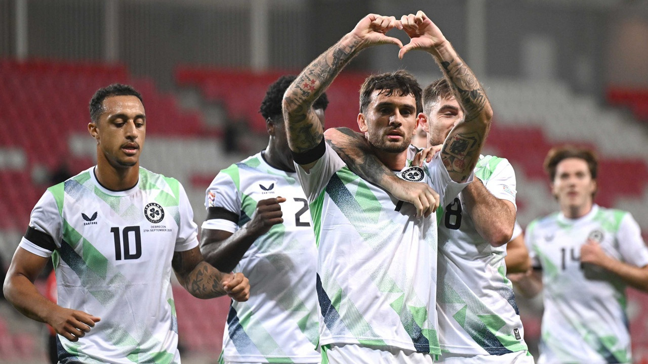 İrlandalı futbolculardan İsrail maçında Gazze protestosu