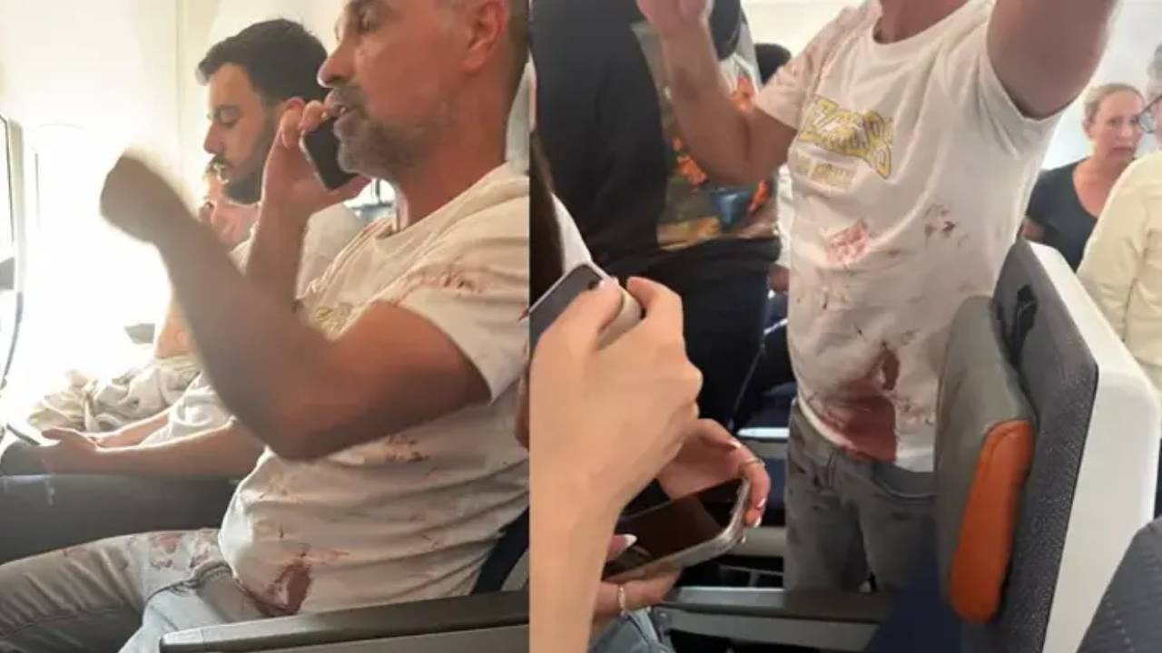 İsrail'e giden uçakta 'kaçırılma kodu' verildi