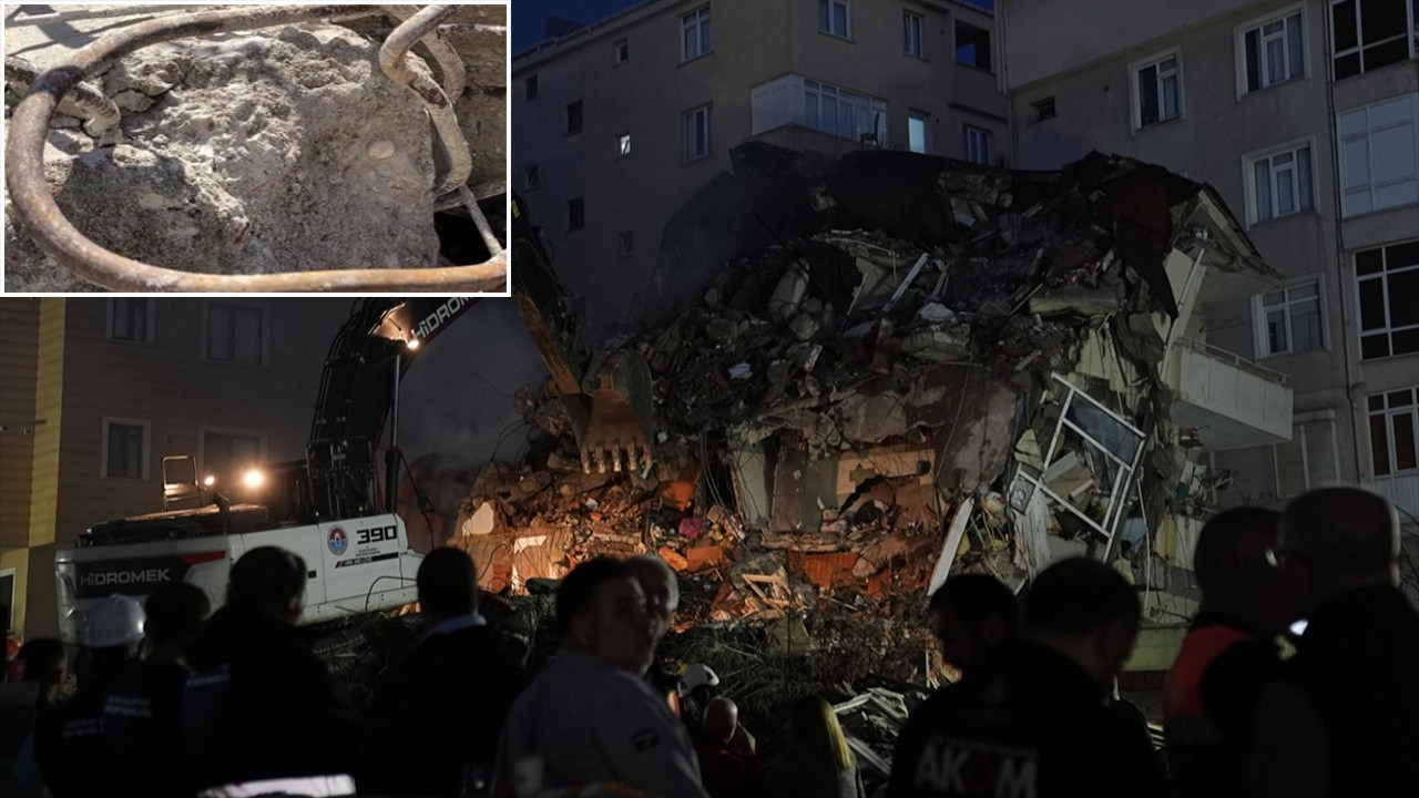 Maltepe'de 5 kişiye mezar olan binadan deniz kabuğu çıktı