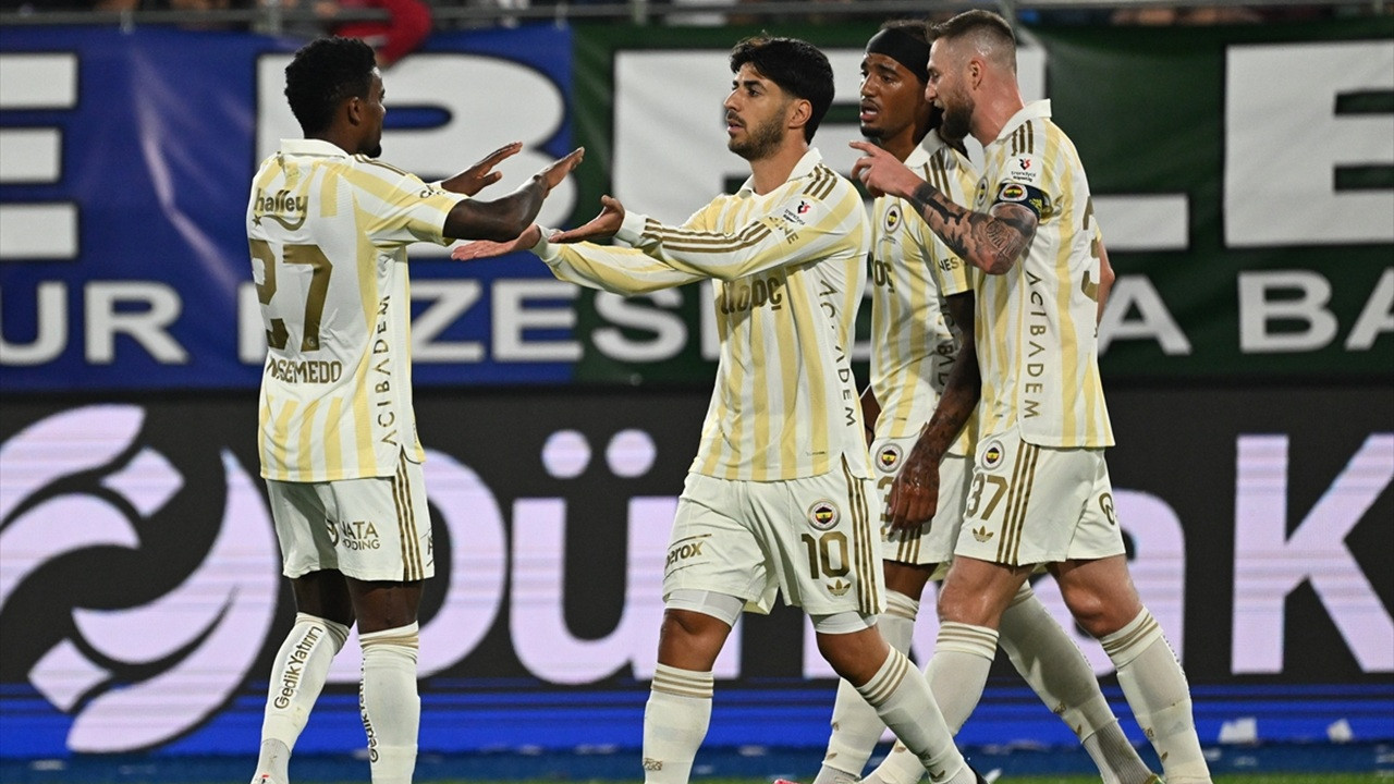Perdeyi Asensio açtı: Fenerbahçe Rize'de 3 golle kazandı
