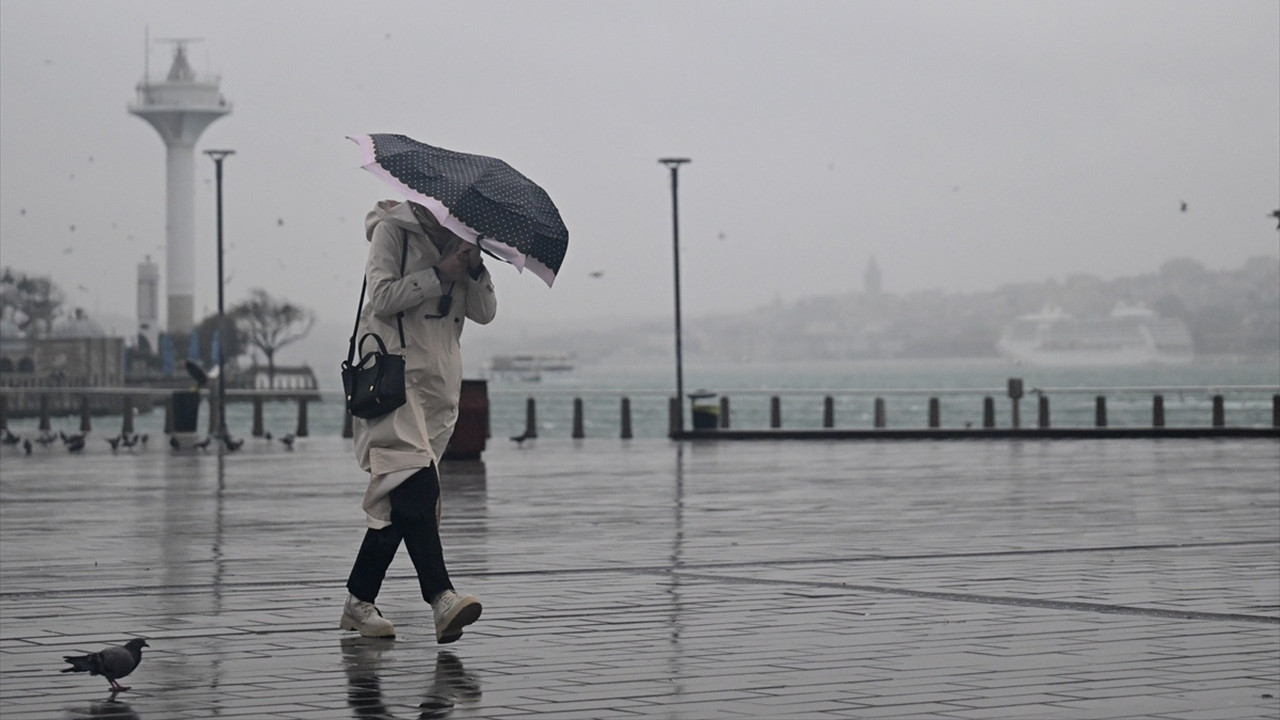 İstanbul dahil 5 il için turuncu kodlu sağanak uyarısı