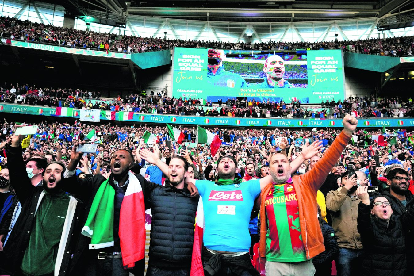 Wembley’de İtalyan gecesi